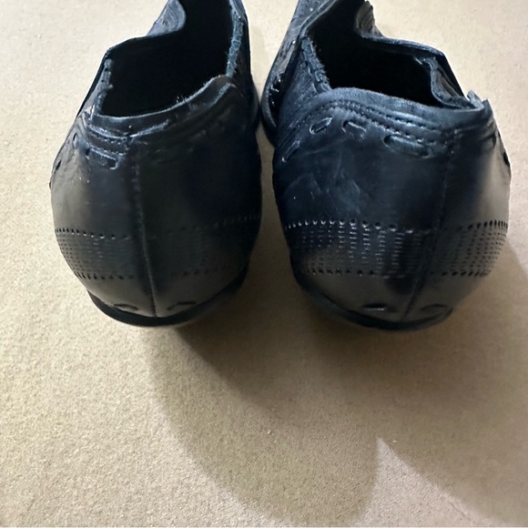 BCBGirls Black Leather Western Ankle Boots - Picture 5 of 9